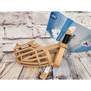 Baskerville Classic Basket Muzzle Size 1 NEW Tan